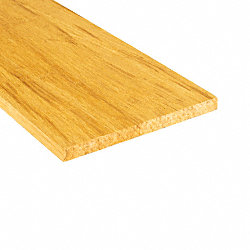 Prefinished Natural Strand Bamboo 5/8 in thick x 7.5 in wide x 48 in Length Retro Fit Riser